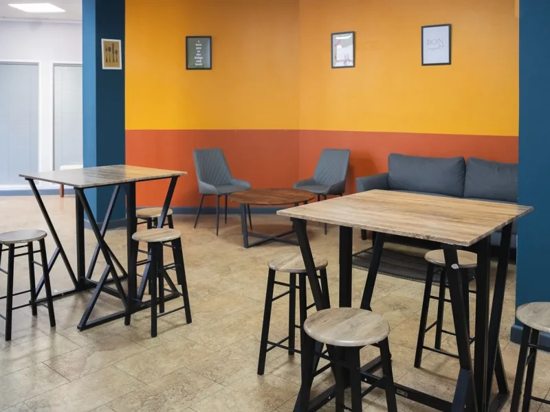 Fairgate House cafe area